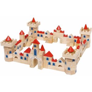 Kinder bouw blokken kasteel 145 delig - Blokken