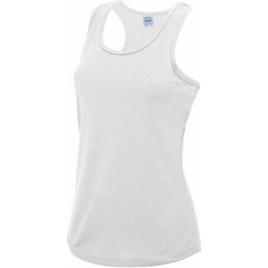 Wit strand singlet sneldrogend voor dames - Tanktops