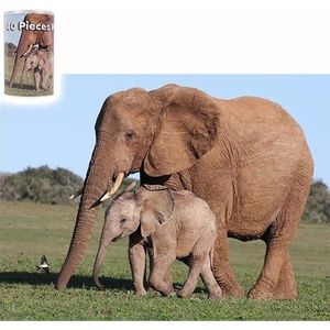 Dierenpuzzel olifant 40-delig - Legpuzzels