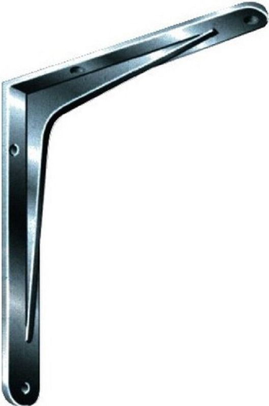 1x Zilveren aluminium plankdrager Hercules 20 x 17 cm tot 100 kg -  Plankdragers kopen? Vergelijk de beste prijs op beslist.nl