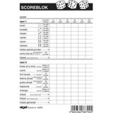 Sigel Yahtzee Scoreblokken - 4x Scoreblokken met 100 vellen - Familiespellen - Dobbelspellen - Nederlands