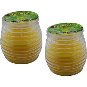 2x Citronellakaarsen voor buiten - citrus geur - Tuinartikelen