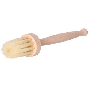 Buemag Bakkwast/barbecue invetkwast - hout - 23 cm - marinade kwasten - bak borstel - boterkwast