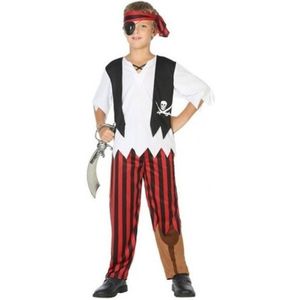 Piraten verkleed set voor jongens - Carnavalskostuums