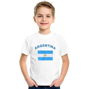 Argentijnse vlaggen t-shirts voor kinderen - Feestshirts