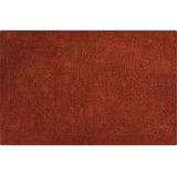 MSV Badkamerkleedje/badmat tapijtje - voor op de vloer - terracotta - 45 x 70 cm - polyester/katoen