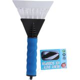 Autoramen IJskrabber soft grip 25 cm met ruitenontdooi spray en anti-condens doek - IJskrabbers