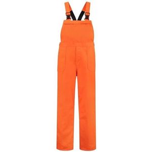 Verkleed tuinbroek oranje voor volwassenen - Carnavalsbroeken