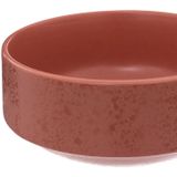 Secret de Gourmet Soepkommen/schaaltjes - 8x - Loft - keramiek - D15xH7 cm - terracotta - Stapelbaar