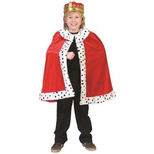 Konings cape voor kinderen - Carnavalskostuums