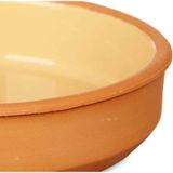 La Dehesa - Set 12x tapas/creme brulee schaaltjes terracotta/geel 16cm