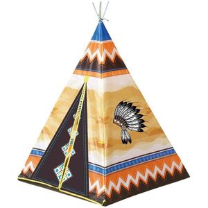 Speelgoed Indianen Wigwam Tipi Tent 130 cm - Speeltentjes - Speelgoed Voor Kinderen/Jongens/Meisjes
