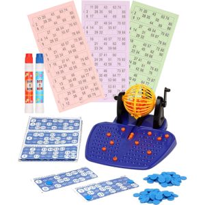 Bingo Spel - 148x bingokaarten en 2x stiften