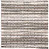 Set van 6x stuks placemats grijs bamboe 45 x 30 cm - Tafel onderleggers