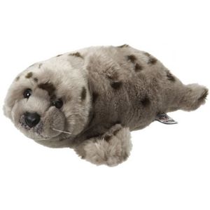 Knuffel zeehond met stippen 40 cm