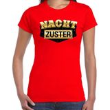 Rood nachtzuster verkleed outfit voor dames - Feestshirts