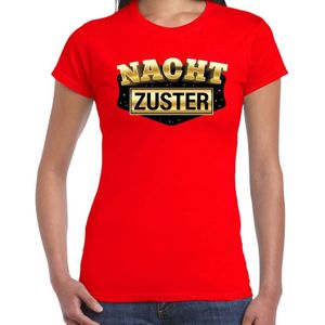 Rood nachtzuster verkleed outfit voor dames - Feestshirts