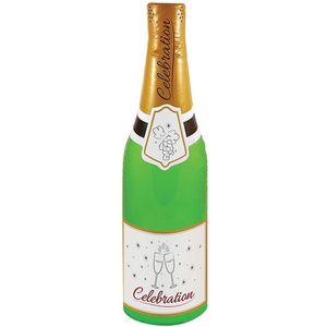 Opblaasbare champagne fles 73 cm - Opblaasfiguren