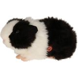 Set van 2x pluche cavia knuffels 20 cm speelgoed met geluid - Knuffel huisdieren