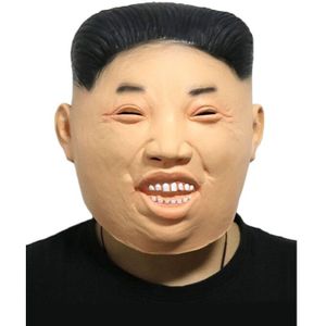 President Kim Yong Un masker voor volwassenen - Verkleedmaskers