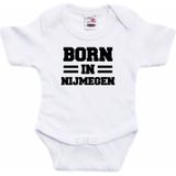 Born in Nijmegen cadeau baby rompertje wit jongen/meisje - Rompertjes