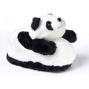 Zachte dieren pantoffels panda - sloffen - kinderen