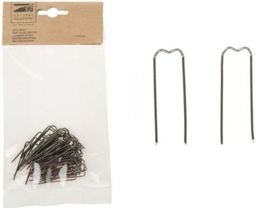 Dijk Natural Collections Bloemisten steekkrammetjes - 50x st - 1-4 cm - planten klemmen