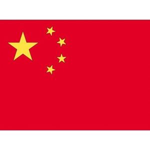 Stickers van Chinese vlag - Feeststickers