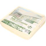 Set van 2x stuks schaduwdoek/zonnescherm rechthoek creme waterafstotend - 2 x 3 meter - Terras/tuin zonwering