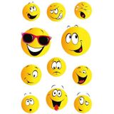 33x Smiley stickertjes voor kinderen - Stickers