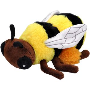 Pluche knuffel dieren Eco-kins honing bij van 25 cm - Knuffeldier