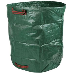 Tuinafvalzak - Opvouwbaar - Groen - Kunststof - 272 Liter