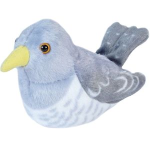Pluche koekoeken vogels knuffels 13 cm - Vogel knuffels