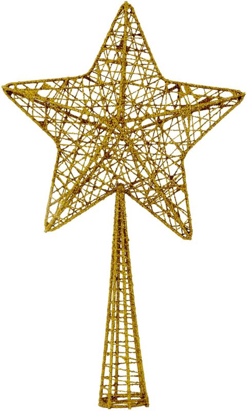 Bad groei het internet Kunststof ster piek/kerstboom topper glitter goud 28 cm - kerstboompieken  (cadeaus & gadgets) | € 12 bij Primodo.nl | beslist.nl