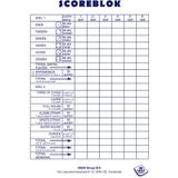 Haza Scoreblok Yahtzee - 3x Scoreblokken met 250 vellen - Familiespellen en dobbelspelletjes