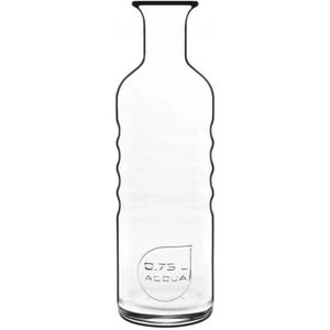 1x Glazen waterkannen 750 ml - Karaffen