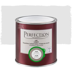 Perfection Lak Ultradekkend Mat Terpentine Zachtgrijs 375ml
