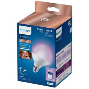 Philips Slimme Ledlamp G95 Gekleurd En Wit Licht E27 11w | Slimme verlichting