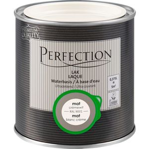 Perfection Lak Ultradekkend Mat Crèmewit Ral 9001 375ml