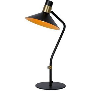 Lucide Tafellamp Pepijn Zwart E14 | Tafellampen