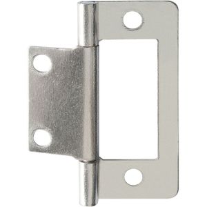 Scharnier 50mm Verchroomd 4 Stuks