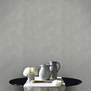 Decomode Vliesbehang Basic Stuc Grijs Groen