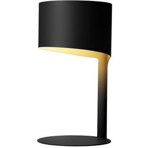 Lucide Tafellamp Knulle Zwart ⌀15cm E14 | Tafellampen