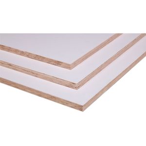 Multiplex - Powerprime Plus - Hardhout/eucalyptus - Wit Gegrond - 250x122 Cm - 12 Mm