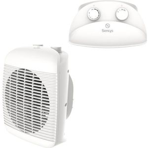 Sencys Ventilatorkachel 2000w Wit | Mobiele verwarming