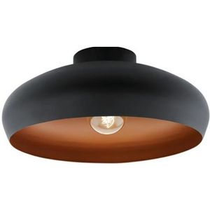 Eglo Plafondlamp Mogano Zwart Koper ⌀30cm E27