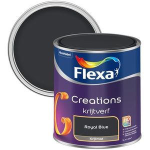 Flexa Muurverf Creations Krijt Royal Blue 1l | Muurverf