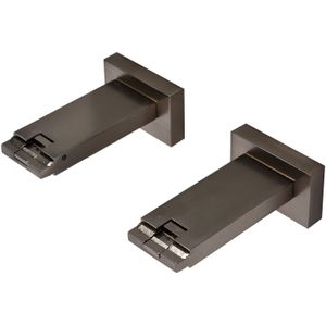 Sencys Gordijnsteun Design Rvs 8cm 2x