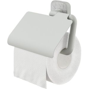 Tiger Toiletrolhouder Tado Met Klep Lichtgrijs/ Betonlook