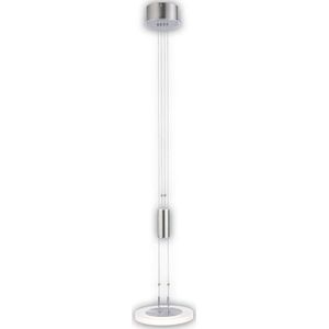Fischer & Honsel Hanglamp Led Diskus Zilver 8,5w | Hanglampen